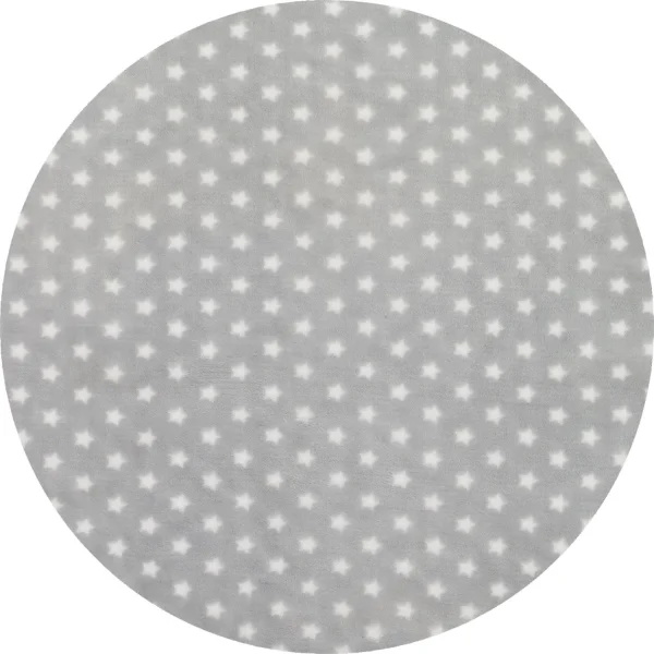 Alvi Babydecke Mit UV-Schutz, Microfaser, Stars Silber, 75 X 100 Cm 3