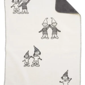 Alvi Babydecke “Zwerge” In Anthrazit/ Weiß 6