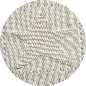 Alvi Strickdecke Karo Creme 75 X100 Cm 9