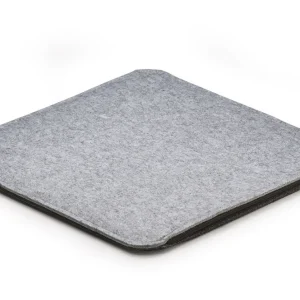 AMARE Sitzkissen 4er-Set Filz Stuhlkissen 40 Cm In Grau 13