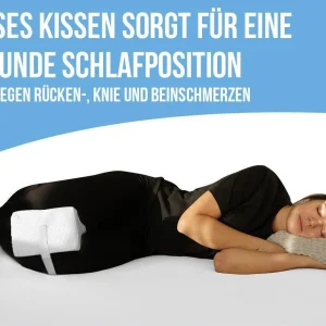 Aspero Ergonomisches Knie-Kissen GRENOBLE In Weiß 9