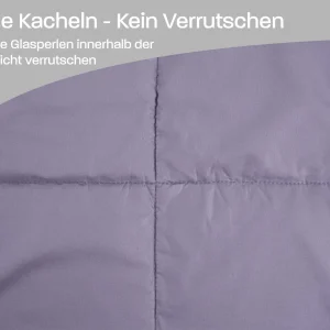 Aspero Gewichtsdecke Mit Glasperlen 7 Kg In Grau 12
