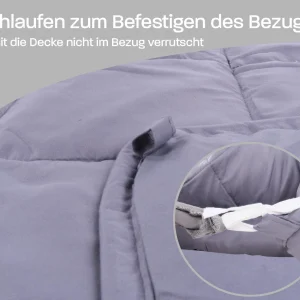 Aspero Gewichtsdecke Mit Glasperlen 7 Kg In Grau 14