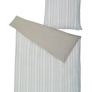 Avance Perkal-Bettwäsche-Set In Weiß/ Beige 9