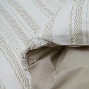 Avance Perkal-Bettwäsche-Set In Weiß/ Beige 11