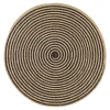 Avance Seegras-Teppich In Natur/ Schwarz – Ø 120 Cm 19
