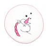 BABY LAL® Bodenkissen Für Den Morgenkreis “EINHORN” In Weiß/Rosa – (H) 15 X (B) 45cm 16