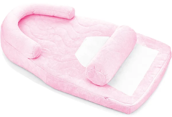 BABYJEM Nestchen Reflux, Orthopädisch, Rosa 1
