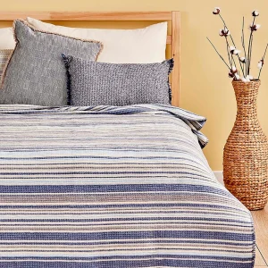 BELLA MAISON Decke Stripe In Blue 11