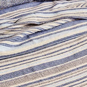 BELLA MAISON Decke Stripe In Blue 13