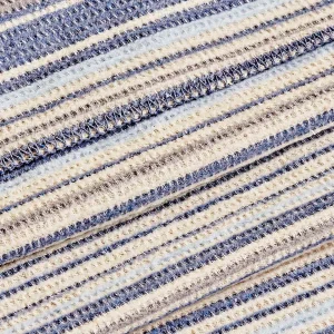 BELLA MAISON Decke Stripe In Blue 15