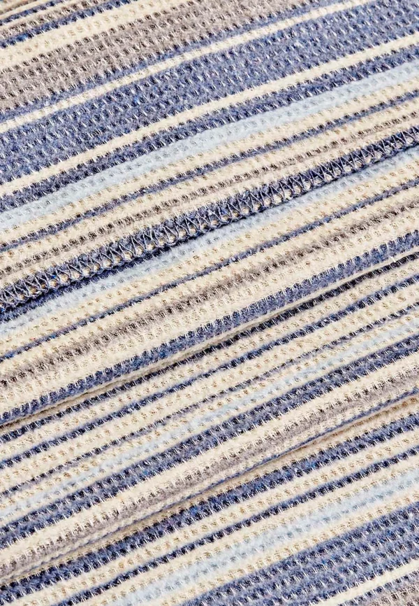 BELLA MAISON Decke Stripe In Blue 6