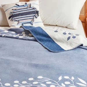 BELLA MAISON Wohndecke Minka In Blue 25