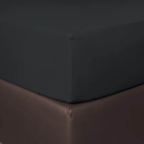 BettwarenShop Spannbettlaken Boxspring In Titanium 1