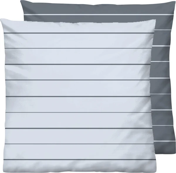Biberna Kuschelkissenbezug In Blau 1