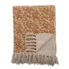 Bloomingville Decke CIANNA Braun Creme 7