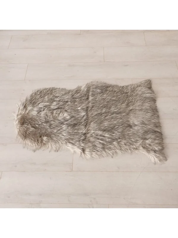Boltze 2er-Set: Dekofelle “Furano” In Creme/ Hellbraun – (L)102 X (B)65 Cm 4