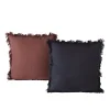 Boltze 2er-Set: Kissen “Lenea” In Braun/ Schwarz – (L)45 X (B)45 Cm 14