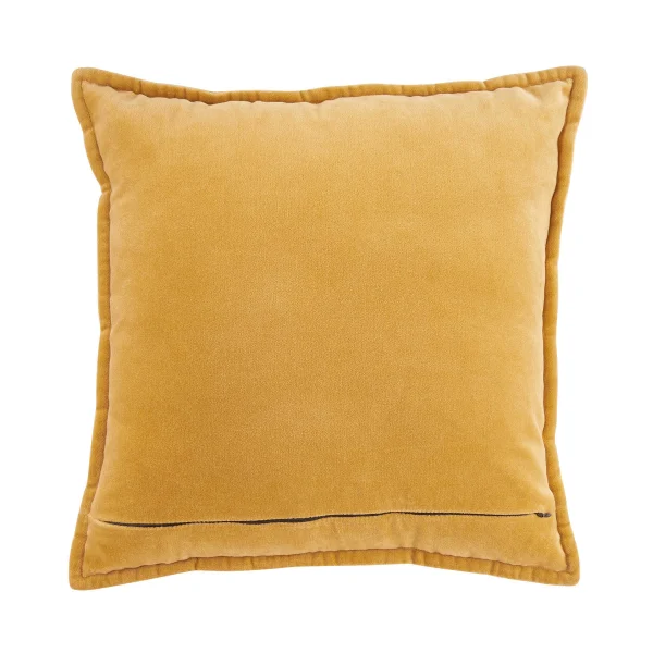 Butlers Kissen L 45 X B 45cm COTTON VELVET In Gelb 3