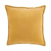 Butlers Kissen L 45 X B 45cm COTTON VELVET In Gelb 8
