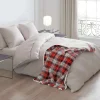 Cacharel Plaid “Sherpa” In Rot/ Bunt 13