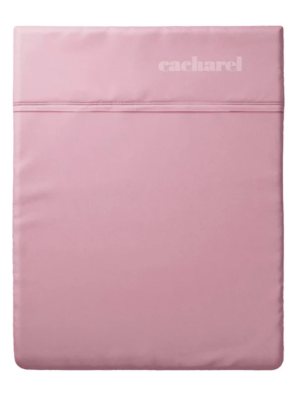 Cacharel Satin-Bettlaken “Uni” In Pink 4