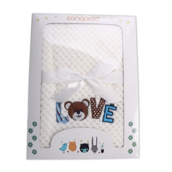 Cangaroo Babydecke Freya 80 X 110 Cm In Weiß 3