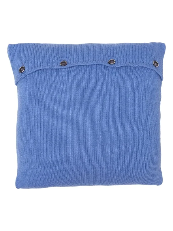 Cimmino Cashmere Kissenhülle In Blau – (L)50 X (B)50 Cm 3