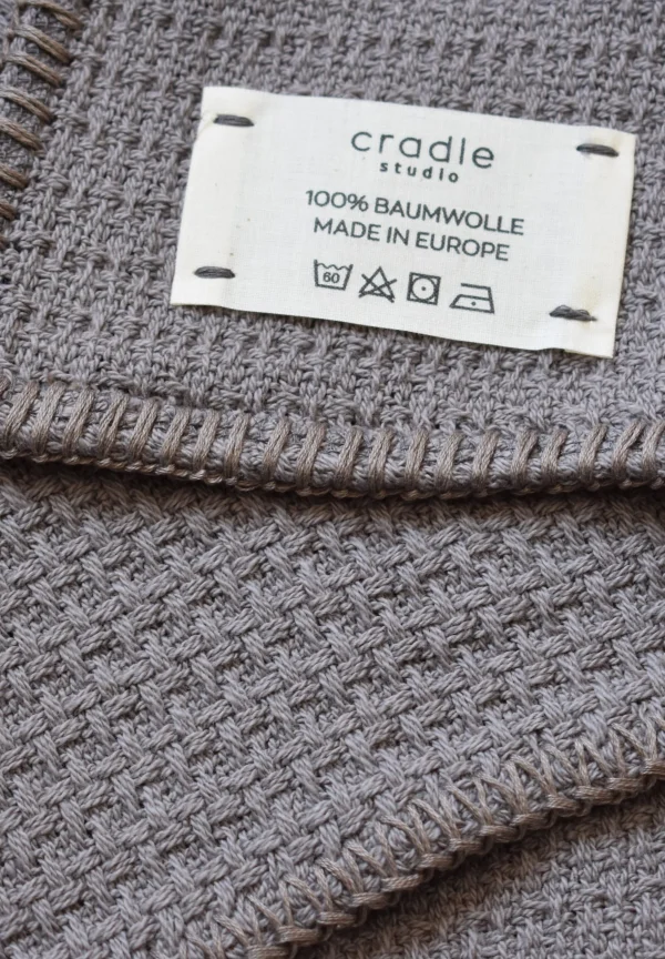 Cradle Studio Wohn- & Kuscheldecke Cosy Occassion Oversize In Chestnut Grey 5