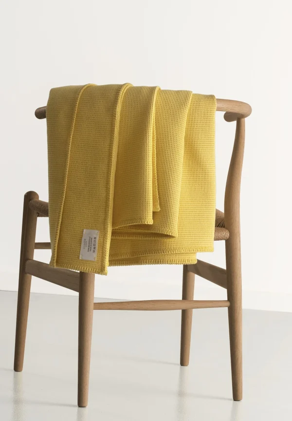 Cradle Studio Wohn- & Kuscheldecke Piqué Oversize In Gelb 6