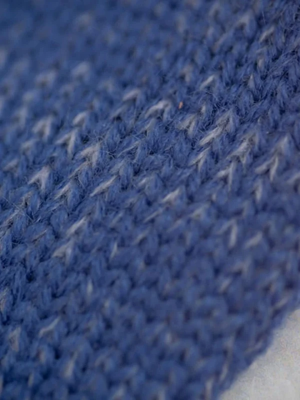 Crochetts Beindecke “Haifisch” In Blau 9