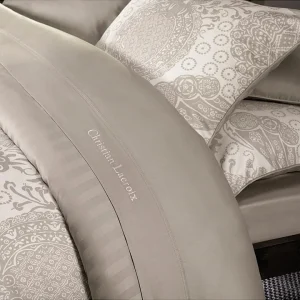 CXL By Christian Lacroix Satin-Kissenbezug In Grau 12