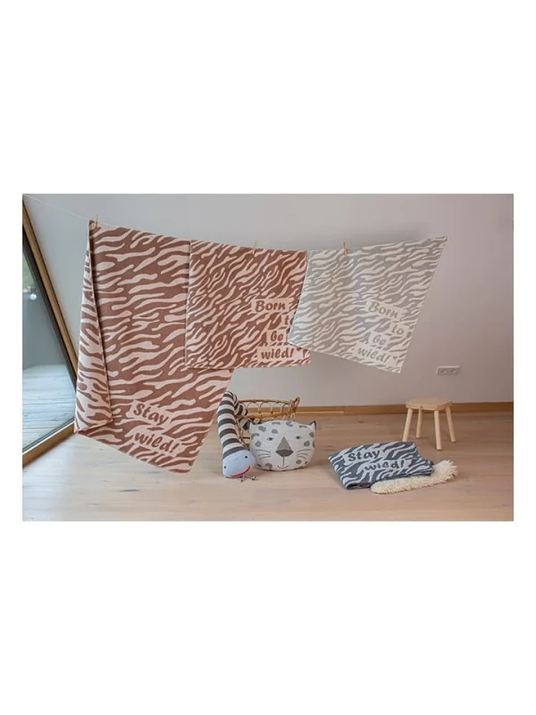 David Fussenegger Kinderdecke “Finn – Stay Wild” In Hellbraun 4