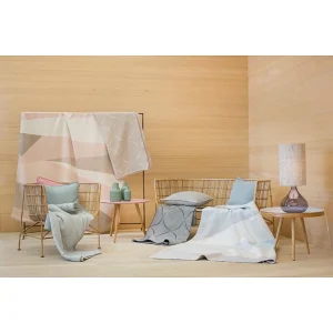 David Fussenegger Plaid “Lido” In Beige 6