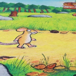 Der Grüffelo Teppich Mouselo In Multicolor 15