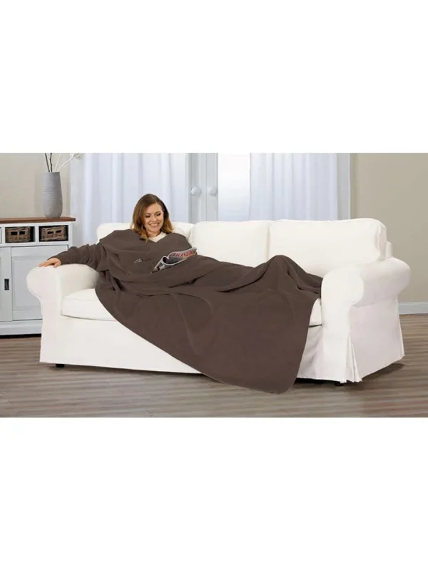 Domger Decke In Braun – (L)240 X (B)150 Cm 1