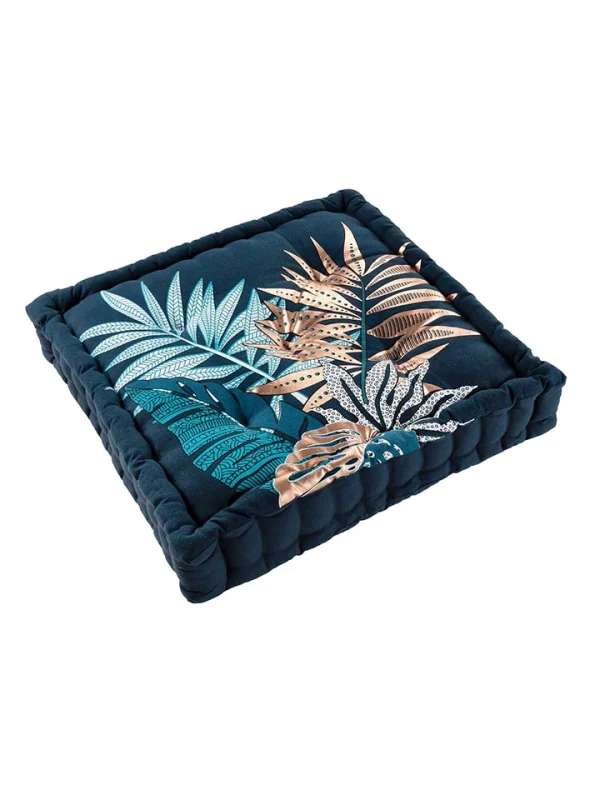 Douceur D’intérieur Sitzkissen “Terre Indigo” In Dunkelblau 1