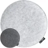 Dunedesign Filz Stuhlkissen Ø35cm In Grau 5