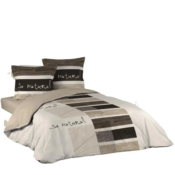 Dynamic24 Bettwäsche-Set In Beige 3