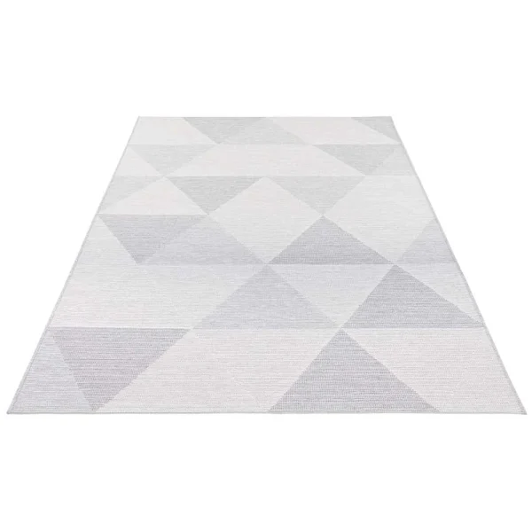 ELLE DECORATION In- & Outdoor Teppich Sevres Hellgrau 4