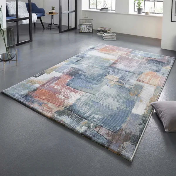 ELLE DECORATION Kurzflor Teppich Bayonne Multicolor 6