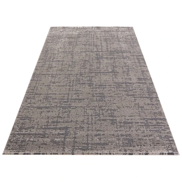 ELLE DECORATION Kurzflor Teppich Gemme Dunkelgrau 3