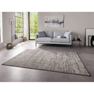 ELLE DECORATION Kurzflor Teppich Gemme Dunkelgrau 12