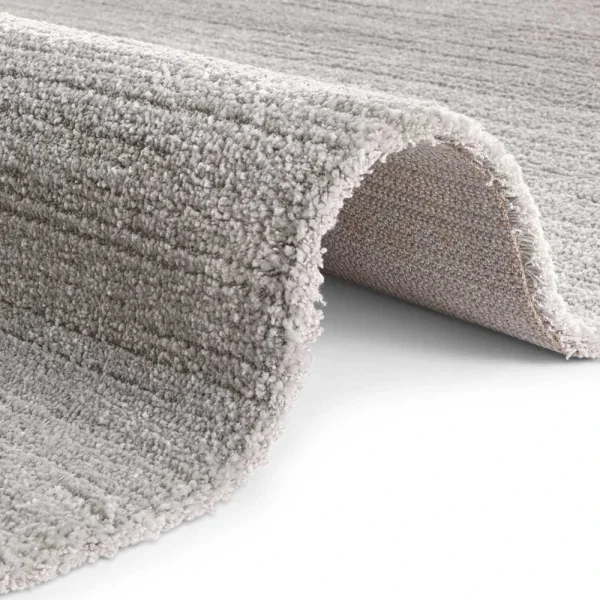 ELLE DECORATION Kurzflor Teppich Loos Hellgrau 5