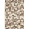 ELLE DECORATION Kurzflor Teppich Manosque Creme Beige Braun 8