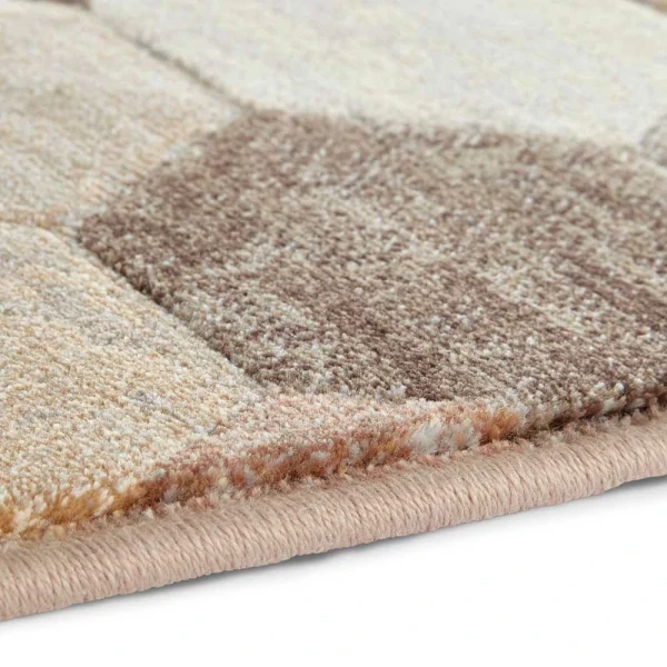 ELLE DECORATION Kurzflor Teppich Manosque Creme Beige Braun 4