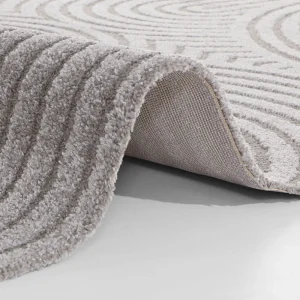 ELLE DECORATION Kurzflor Teppich Panglao Grau 10
