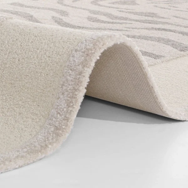 ELLE DECORATION Kurzflor Teppich Samayi Beige Grau 4