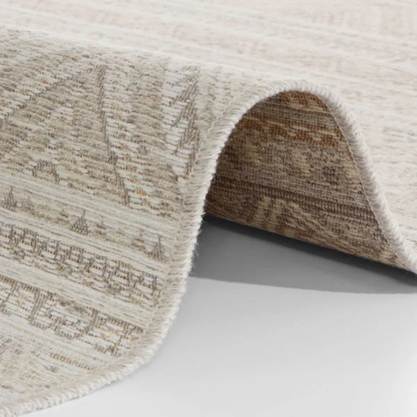 ELLE DECORATION Naturfaser Teppich Marano Creme Beige 4