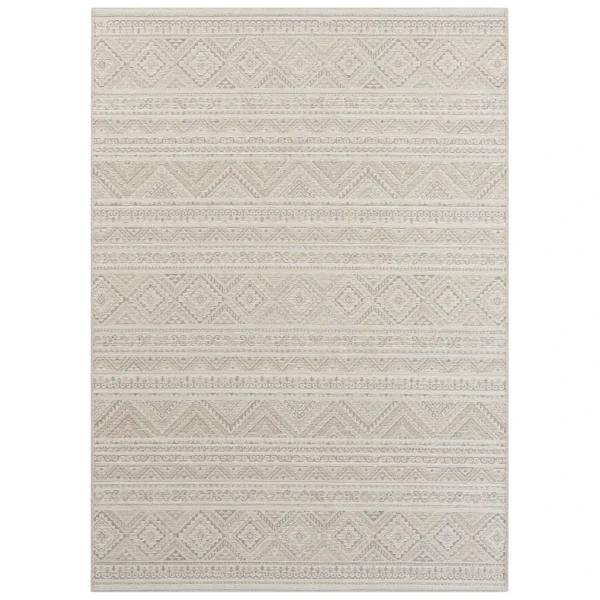 ELLE DECORATION Naturfaser Teppich Marano Creme Beige 1